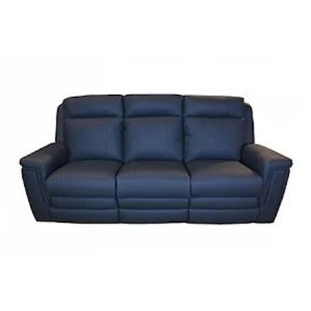 Power Reclining Sofa with Power Headrest and Power Lumbar